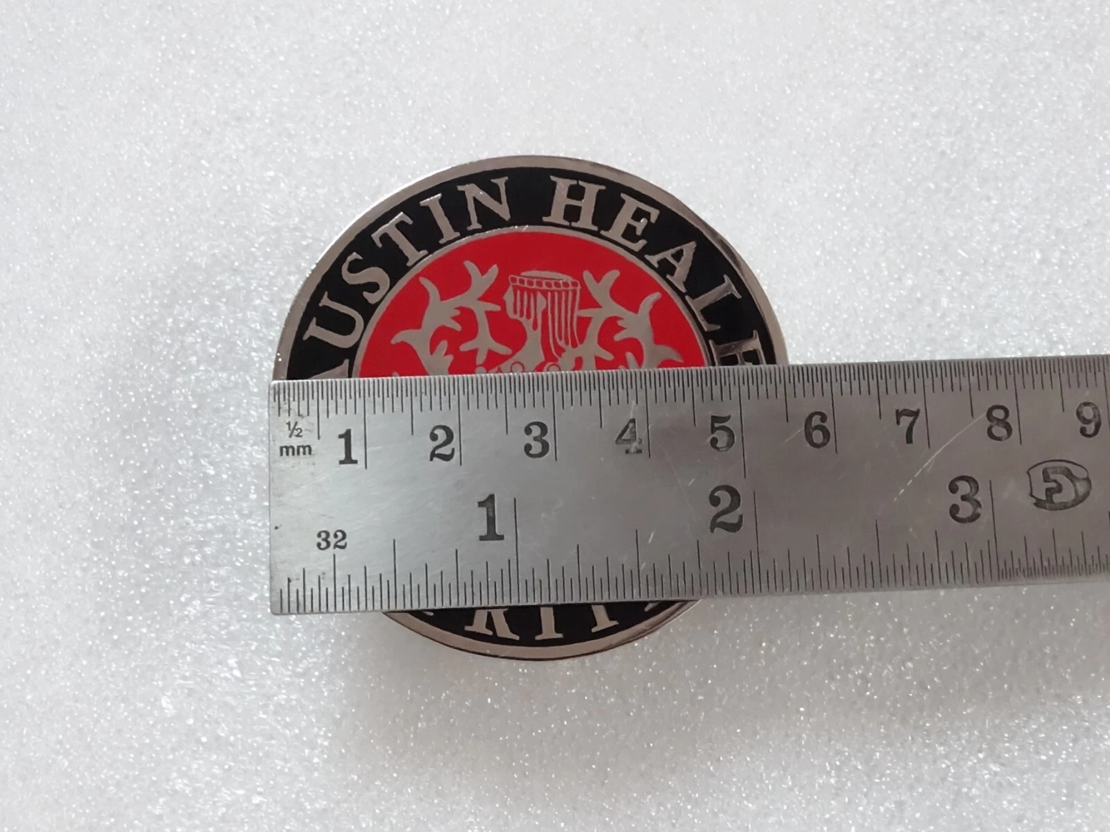 White badge fits Vintage Aston Martin Hood Bonnet/Boot (rep) #G797