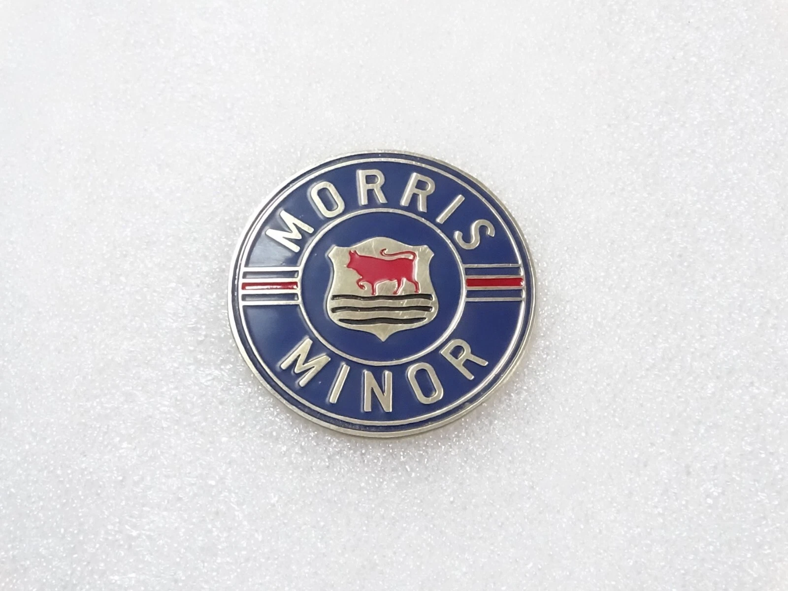 Vintage Brass Morris Minor Car Radiator Badge Emblem Logo Emblem (Small Size)