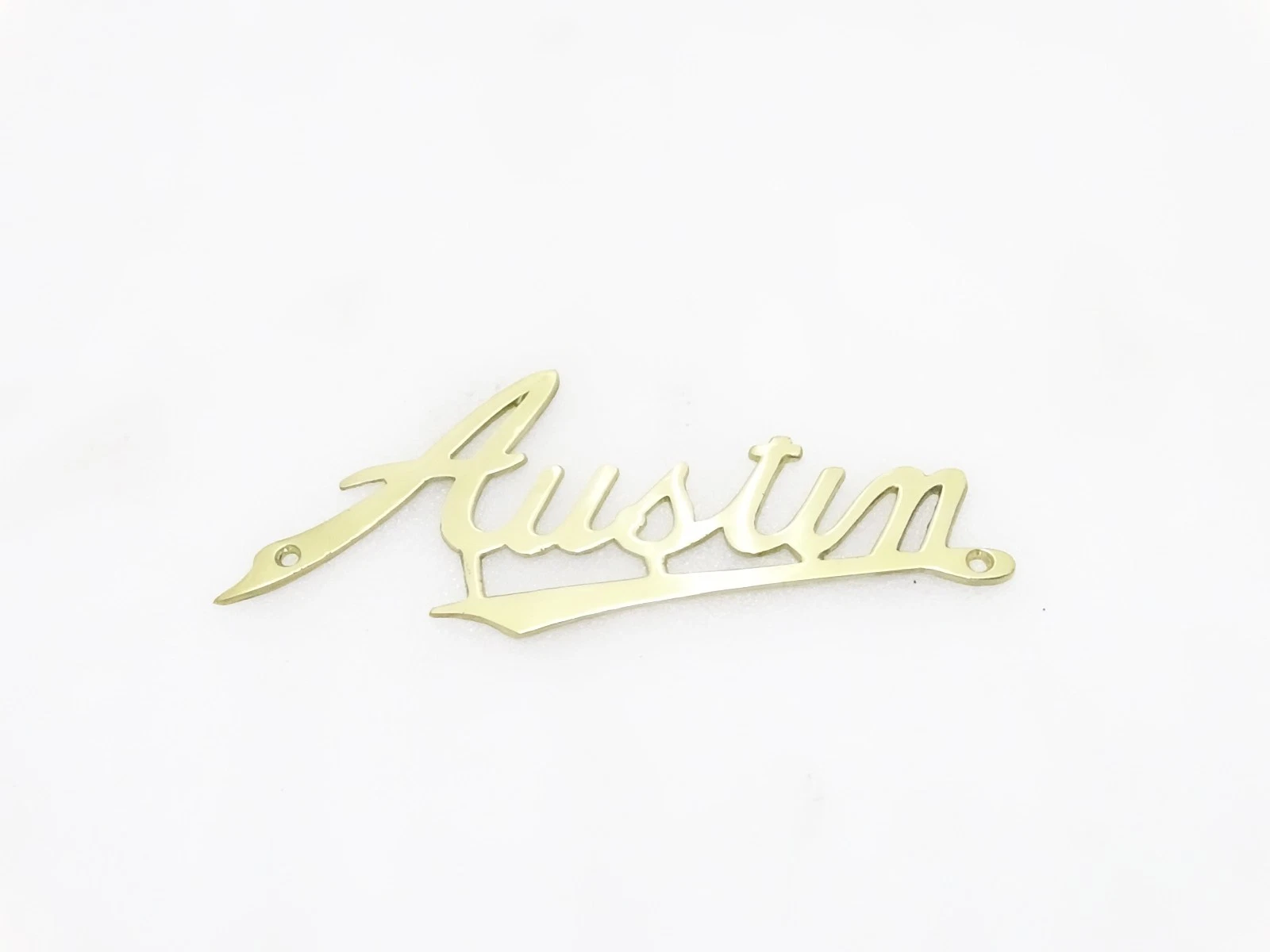 NEW AUSTIN BRASS BADGE (LARGE)