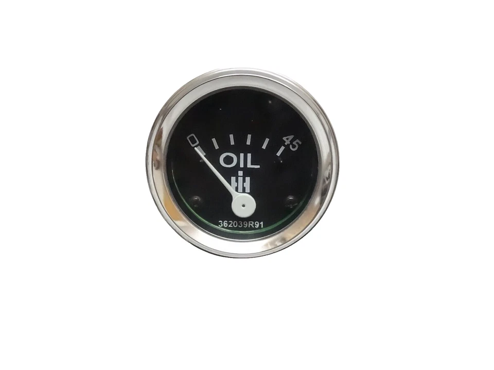 Oil Pressure Gauge For IH Farmall Diesel 350 400 450 460 560 600 650 45PSI #13-4