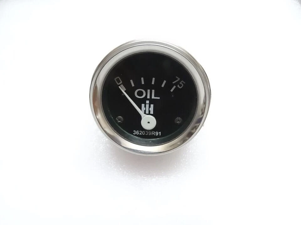 IH Farmall Oil Pressure Gauge Fits 240 340 300 330 350 400 450 T5 TD-5 #13-7