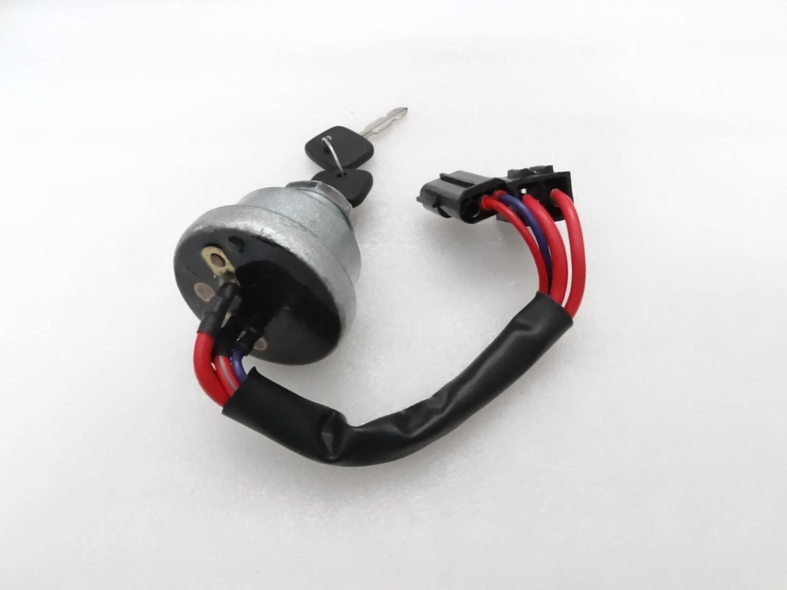 For John Deere Tractor Ignition Switch 3 Way 2 Keys Wire With Coupling #15A10