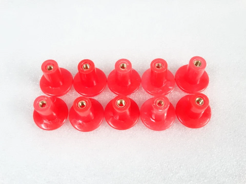 NEW It's free to sell on eBay Not available to Pro sellers Sell one like this Sell something else  Share 10 x Massey Ferguson Tractor 35X 135 65 Stop Control Knob (Red) #15C13