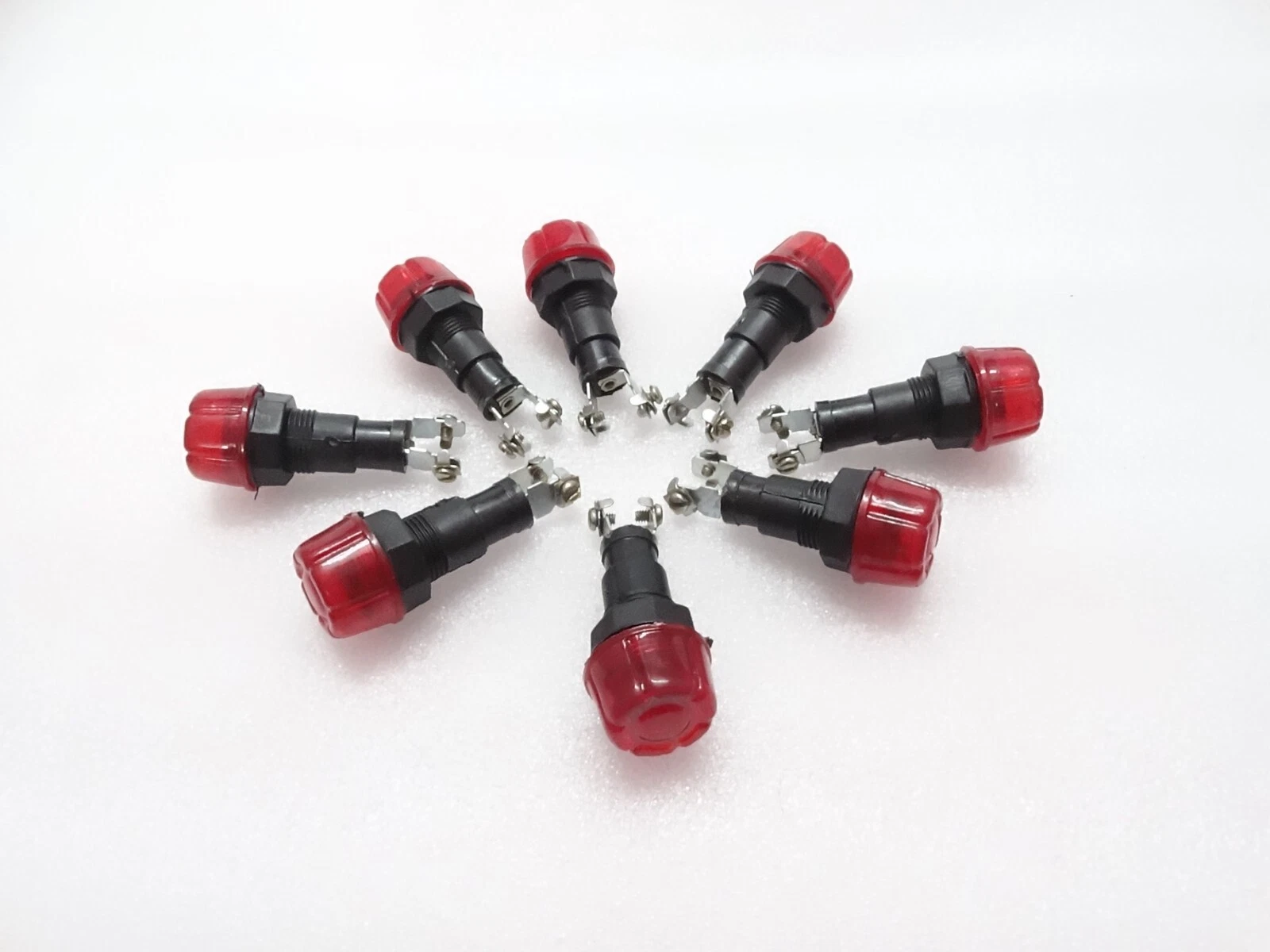 8x DASH CHARGING WARNING LIGHT LAMP 12V (Without Bulb) FITS Massey Ferguson Ford