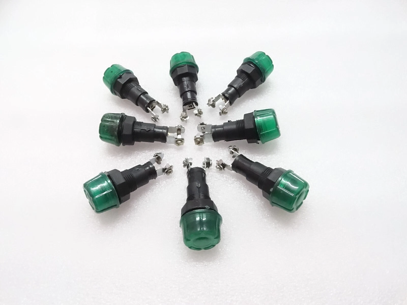 8x GREEN DASH CHARGING WARNING LIGHT LAMP 12V (Without Bulb) FIT Massey Ferguson