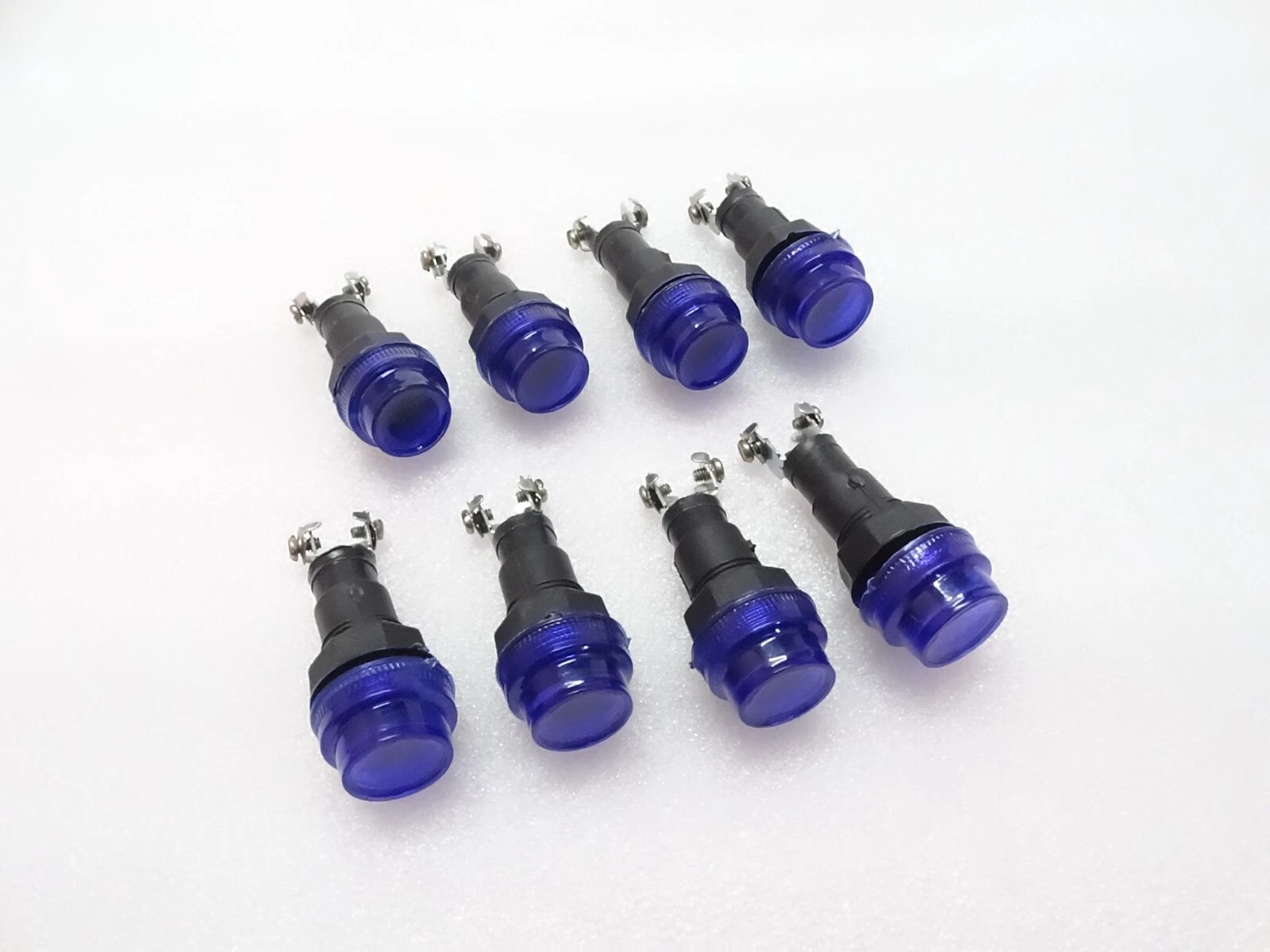 8x BLUE DASH CHARGING WARNING LIGHT LAMP 12V (Without Bulb) FIT Massey Ferguson