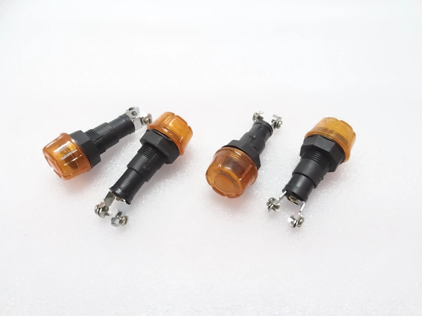 4x AMBER DASH CHARGING WARNING LIGHT LAMP 12V (Without Bulb) FIT Massey Ferguson