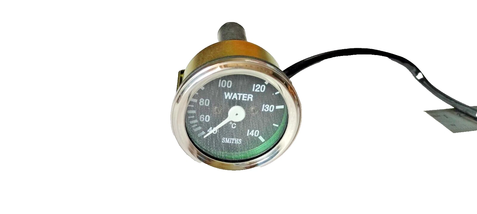 Smiths Replica Water Temp Gauge Black Bezel #18-15