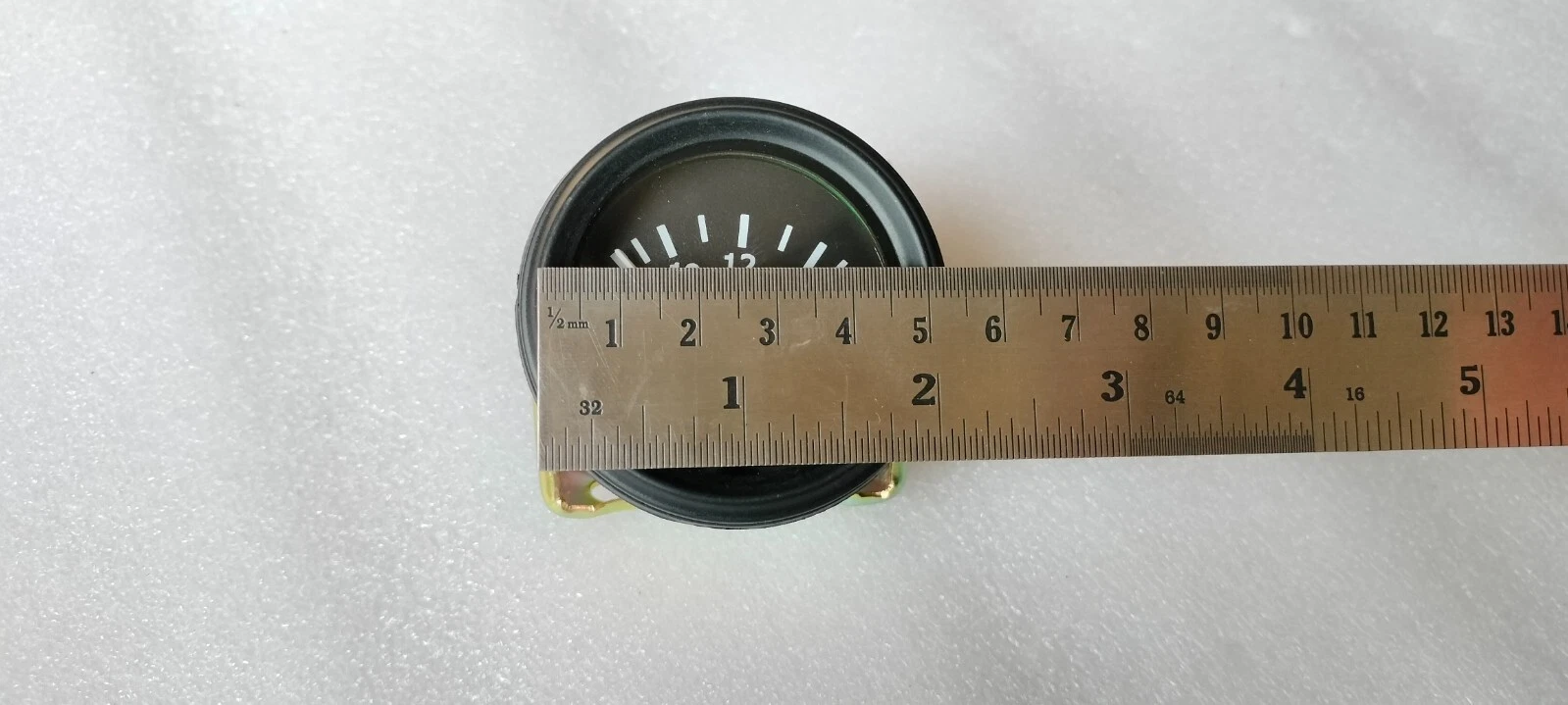 Smiths Replica Oil Temp C+ Water Temp+Oil Pressure+ Fuel+ Volt Gauge Black Bezel