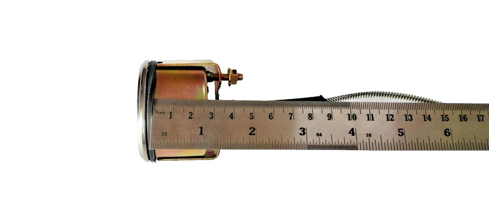 Water Temperature Gauge Capillary Temp Gauge For IH / Farmall Tractor #18-61