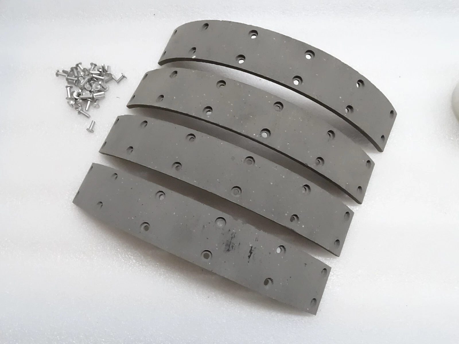 Brake Shoe Lining Kit With Rivets For Massey Ferguson 35 35x 135 240 Tractors